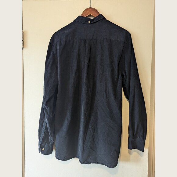 BARBOUR - Corduroy navy shirt - Sz XL - Picture 3 of 8